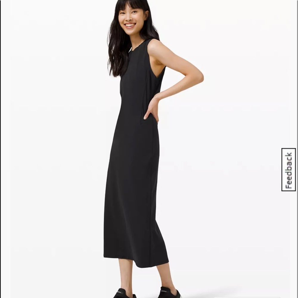 Lululemon Black Sleeveless Dress Size 6